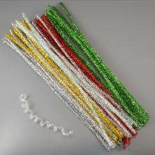 Проволока шенил металлик "Ассорти-3" 0,6*30см (50шт)