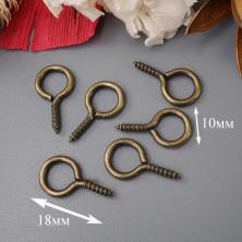 Подвес 20мм арт.MMG-032 бронза