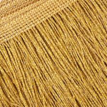 Бахрома с люрексом 15см арт.7632 св.золото