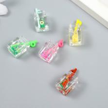 Подвеска акрил "Лимонад" 11*11*25мм арт.9233532 ассорти