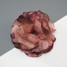 Брошь на булавке и зажиме 