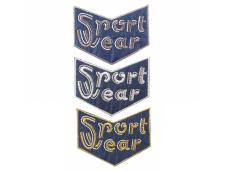 Термоаппликация "Sport Wear" 71*55мм арт.53272