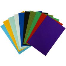 Фетр жесткий 1,0мм 20*30см арт.ФУ-9533 ассорти (10 листов)