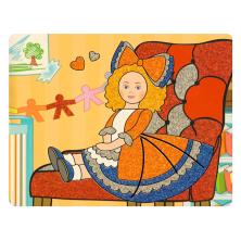 Аппликация блестками 