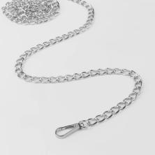 Цепочка для сумки 120*0,9см арт.4336938 никель