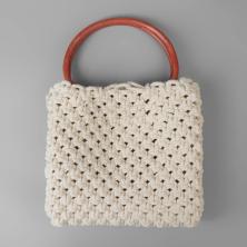 Ручка для сумки бамбук 17*13см арт.7586311 св.коричневый