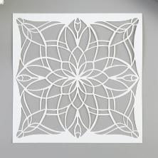 Трафарет пластик 