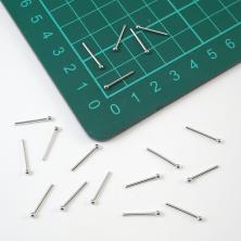 Штифт "Шарик" нержавеющая сталь 15мм  арт.2319809 никель(200шт)