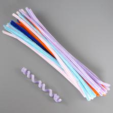 Проволока шенил "Ассорти №2" 0,6*30см (50шт)