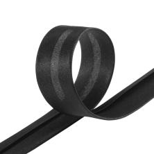 Косая бейка 30мм арт.GK-30P черный (50м)