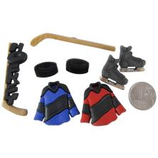 Набор пуговиц JESSE JAMES "Hockey" арт.1294 (8шт)