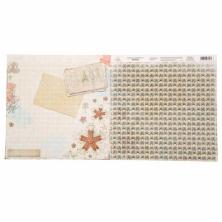 Бумага двусторонняя 29,5*29,5см "Одиссея. Письмо" 180гр/м арт.1197803