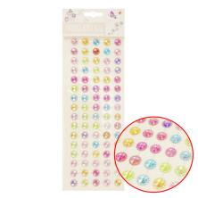 Стразы  12мм арт.SF-3180 ассорти (80шт)