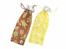 Мешок подарочный под бутылку 14*38см арт.KS-57