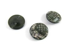 Пуговица арт.ФУ-0531 15мм 24L хаки