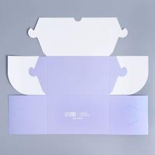 Коробка с окошком 16*10*10см арт.9086086 (макаруны)