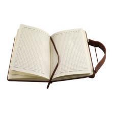 Ежедневник недатированный 16*22смс клетка арт.KS-5112 коричневый (120л)
