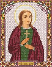 "Нова Слобода" арт.С-9112 "Св.Мч.Вера" Набор для вышивания бисером 18*23см