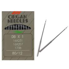Иглы ORGAN арт.DB*1/1738 №80/12 (10игл)