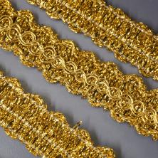 Тесьма металлизированная 15мм арт.1260 золото