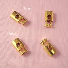 Фиксатор 20*10мм отв.4мм металл арт.A-002 золото