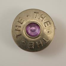 Пуговица джинсовая 30мм со стразой