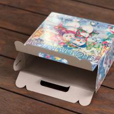 Коробка складная 15*17*6,5см "Зимняя фантазия"арт.7082116