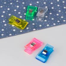 Клипсы для фиксации 34*10мм арт.3780141 пластик (5шт)