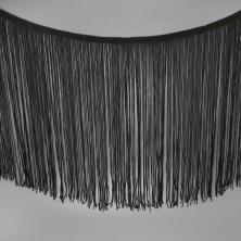 Бахрома 30см арт.ИВ-511 черный