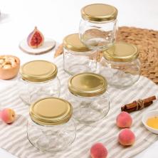 Банка с крышкой 350мл d-8см h-9см арт.7439998 прозрачный