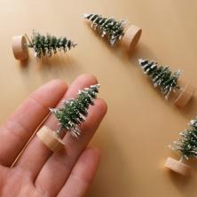 Елка миниатюра 3,5*2см арт.9716182 зеленый