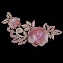 Аппликация кружевная  60*150мм 