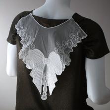 Вставка кружевная 320*400мм арт.0098 белый