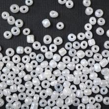 Бисер 6/0 белый жемчужный-141 (100гр)