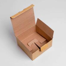 Коробка крафт 15*15*7см 