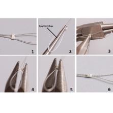 Кримп 2/1,2мм арт.ФУ-11833 серебро