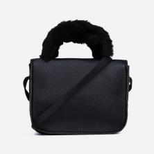 Сумочка детская на магните иск.кожа 12,5*15*6см арт.9653945 черный