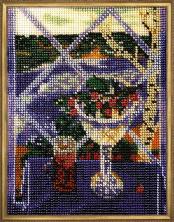 Кроше арт.В-070 "Ностальгия" Набор для вышивания бисером 15*20см