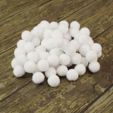 Помпоны 10мм арт.ФУ-11845 белый (73шт)