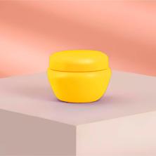 Банка 10мл d-4,0см h-4,0см арт.4428265 желтый