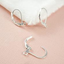 Заготовка для серег 14*12мм арт.SF-7691 св.серебро