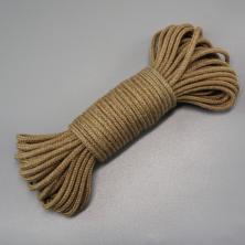Шнур х/б круглый 3мм арт.7821 т.бежевый (9м)