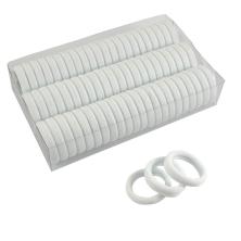 Резинка для волос 3см арт.ФУ-8155 белый (66шт)