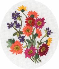 PANNA арт.C/Ц-1336 "Летнее утро" Набор для вышивания мулине 15,5*17см