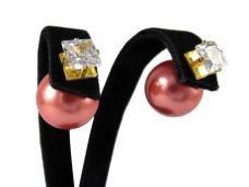 Пусеты с кристаллами арт.ФУ-6245