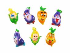 Магнит "Овощи" керамика 8см арт.ФУ-8585 ассорти