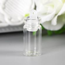 Баночка с пробкой 1,5мл 27*11мм арт.4780783 прозрачный