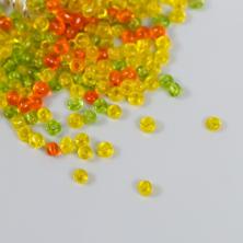 Бисер в бутылочке 8/0 арт.9369337 осенний микс (20гр) (свет. в темноте)