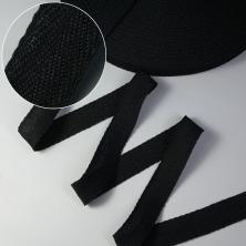 Тесьма киперная 20мм черный