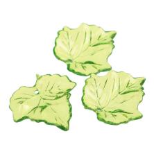 Лист акрил кленовый 22*22мм арт.2985565 зеленый (40шт)